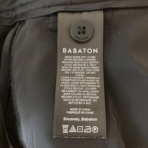 Babaton Allegory Mid-Rise Tailored Joggers Black Size 8 - Picture 13 of 14